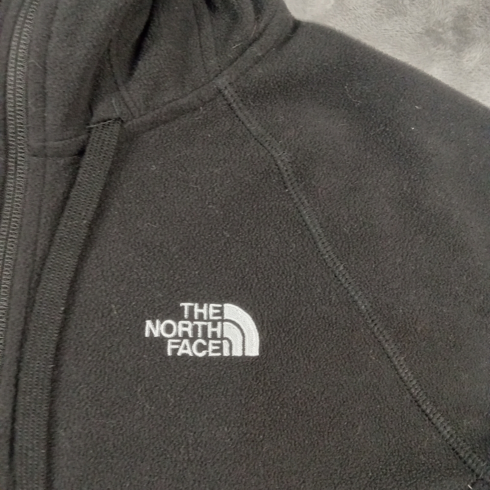 The North Face Women's Black Full Zip Feence Hoodie Size Small - Picture 4 of 13